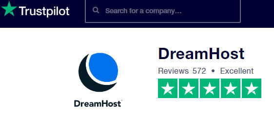 Dreamhost Trustpilot