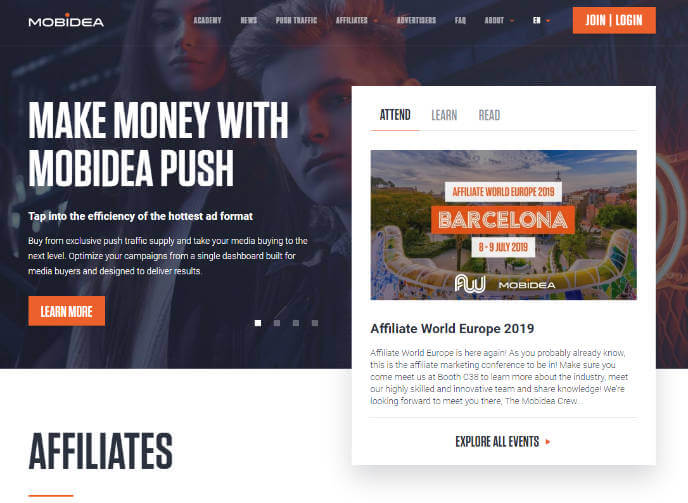 Mobidea Affiliate Network