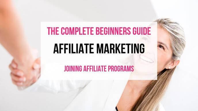 Joining Affiliate Programs